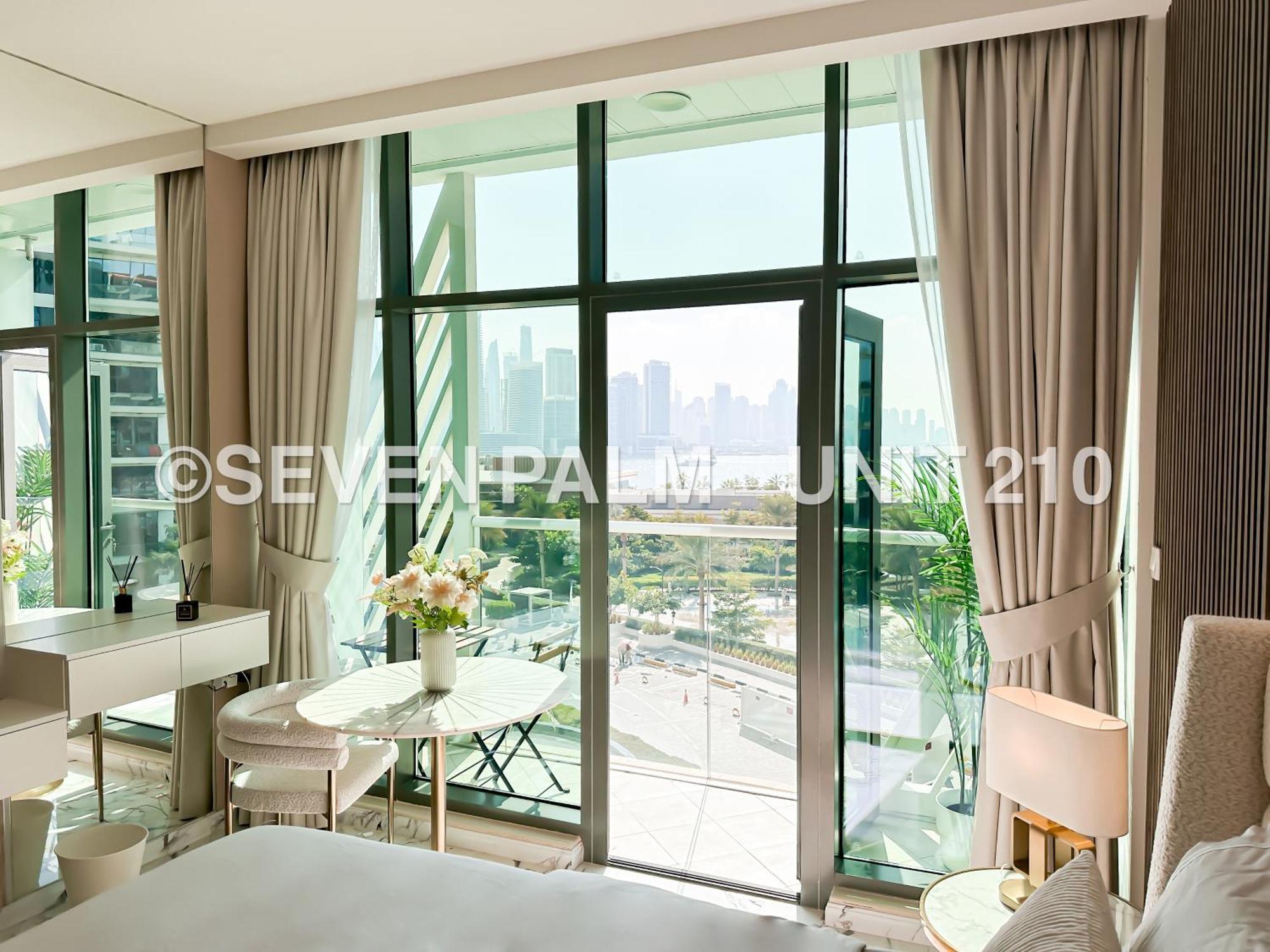 Luxus-Studio Mit Private Beach In Top-Lage, Meerblick & Infinity Pool! Dubai Exterior foto