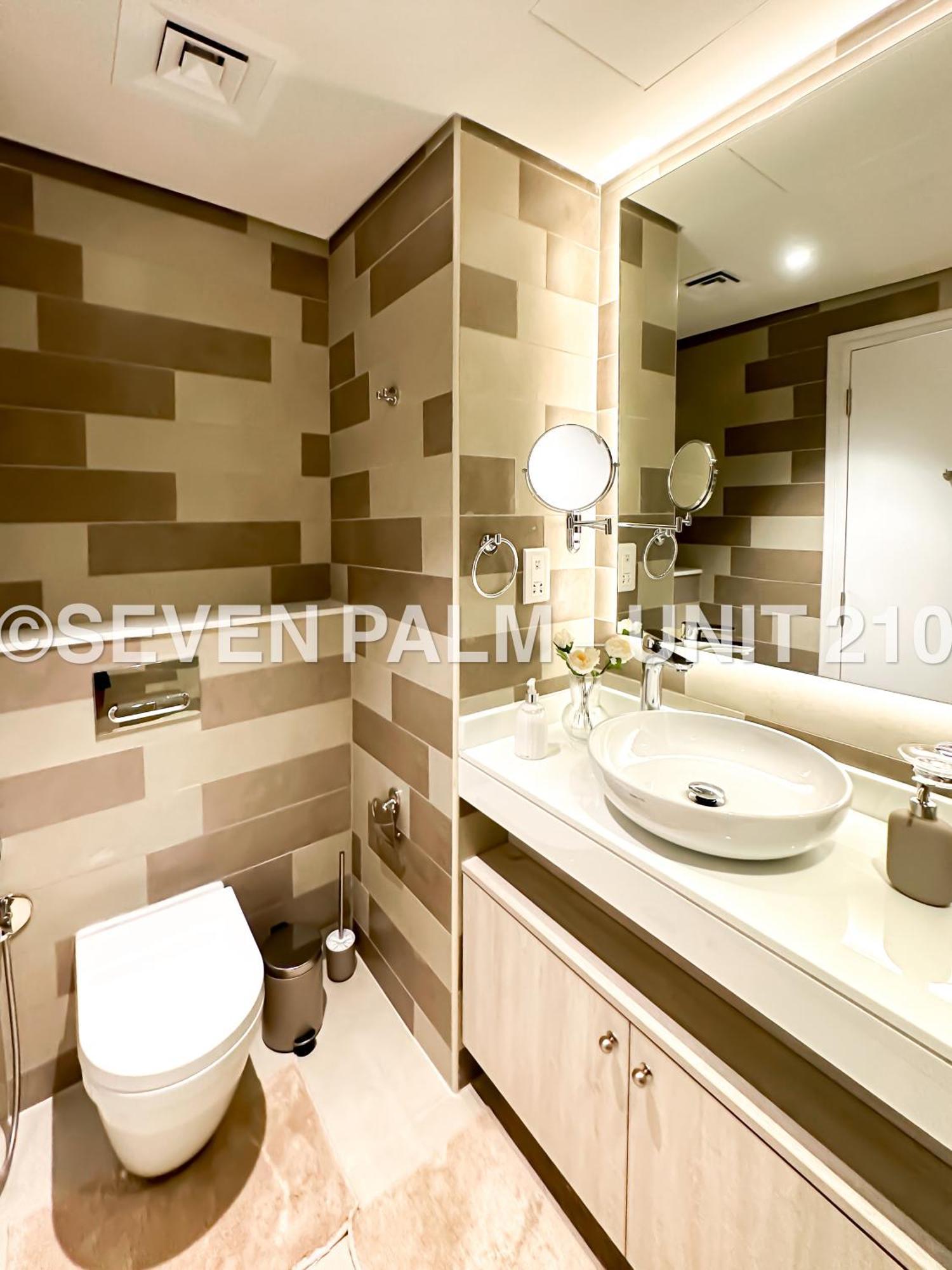 Luxus-Studio Mit Private Beach In Top-Lage, Meerblick & Infinity Pool! Dubai Exterior foto